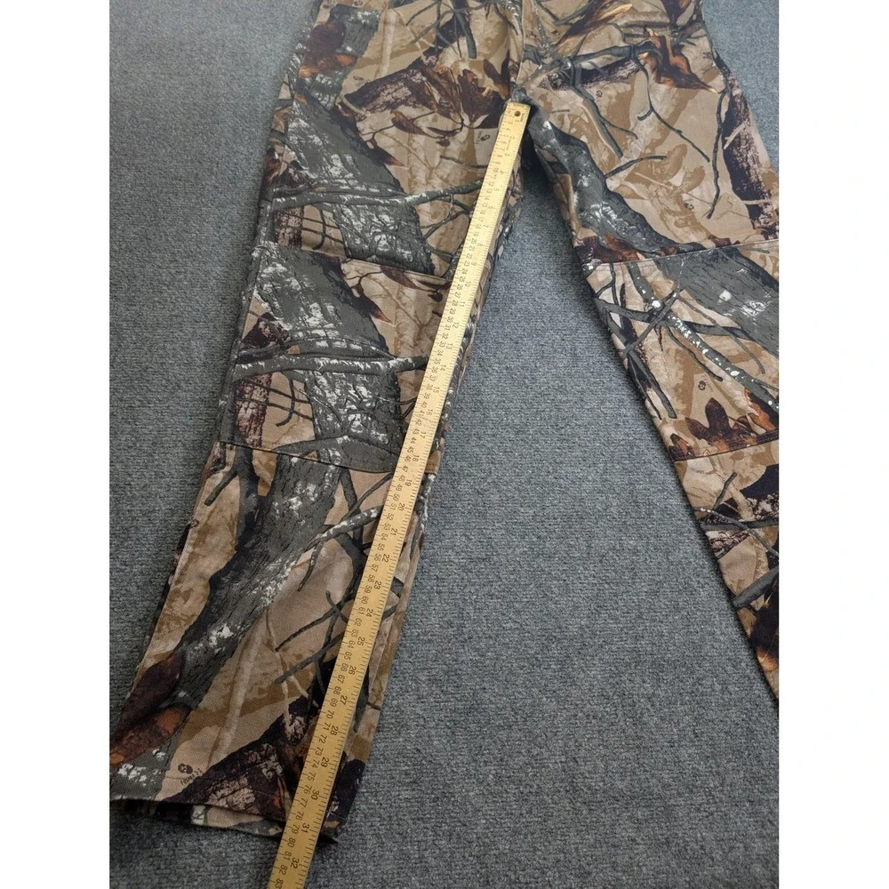 Wrangler Pants Mens 38x32 Brown Camo Hunting‎ Outdoor 5 Pocket Jeans Workwear